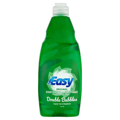 Picture of Easy Original Everyday Cleaning Power Washing Up Liquid Double Bubbles 500ml