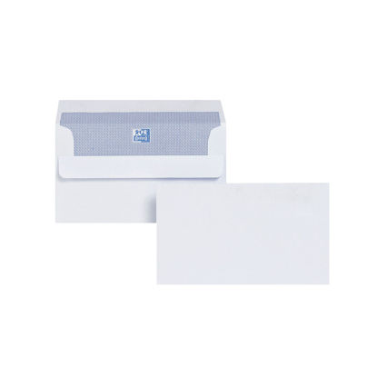 Picture of Plus Fabric Envelope 89x152mm Wallet Self Seal 120gsm White (Pack of 500) F21870