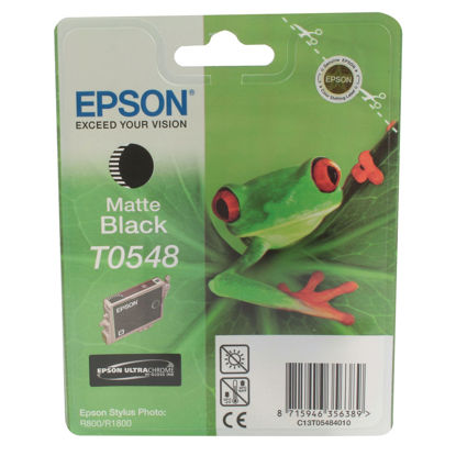 Picture of Epson T0548 Matte Black Ink Cartridge - C13T05484010