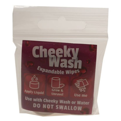 Picture of Cheeky Wash Expandable Wipes-9 pack