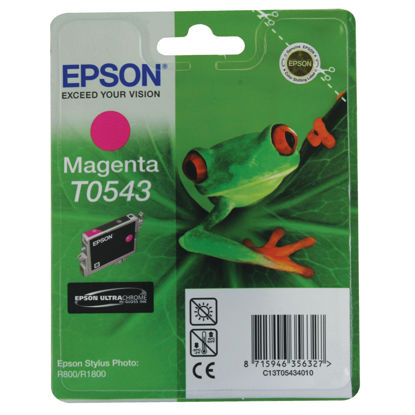 Picture of Epson T0543 Magenta Ink Cartridge - C13T05434010