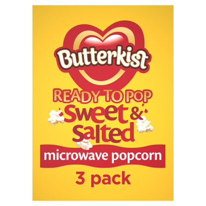 Picture of Butterkist Microwave Popcorn Sweet & Salted 180G