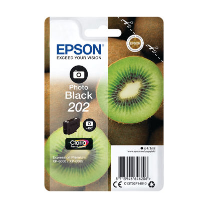 Picture of Epson 202 Photo Black Ink Cartridge - C13T02F14010