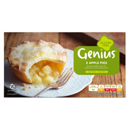 Picture of Genius 2 Gluten Free Apple Pies 320G