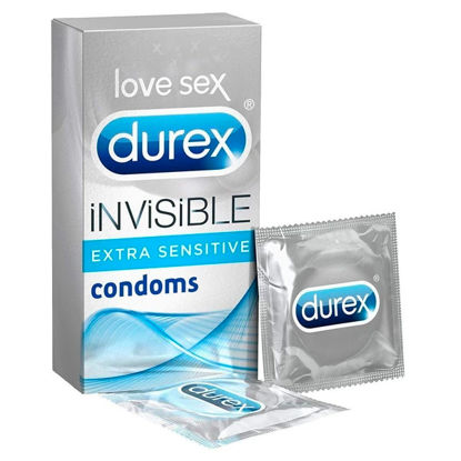 Picture of Durex Invisible Extra Sensitive 6 Pack Condoms