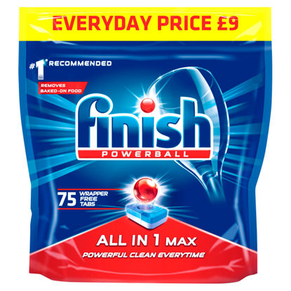Picture of Finish All In 1 Max Original 75 Dishwasher Tab 1200G