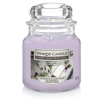Picture of Yankee Small Jar Evening Lavender & White Birch