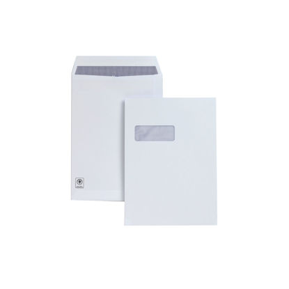 Picture of Plus Fabric C4 Envelope Pocket Window Self and Seal 120gsm White (Pack of 250) H27070