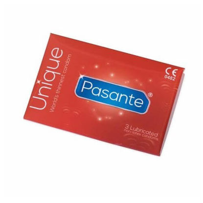 Picture of Pasante Unique Non Latex Condoms