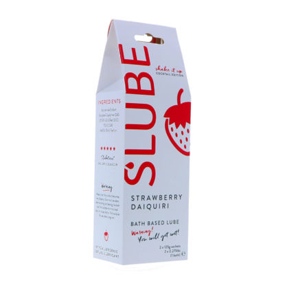 Picture of Slube Strawberry Daiquiri Water Based Bath Gel 250g