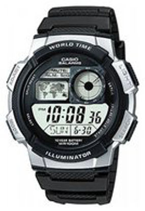 Picture of Casio Men's   Black Resin Strap Watch