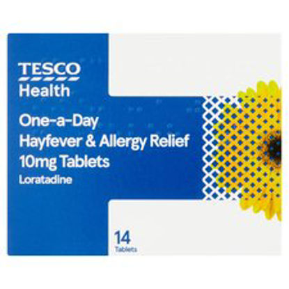 Picture of Tesco Hayfever/Allergy Relief 14S