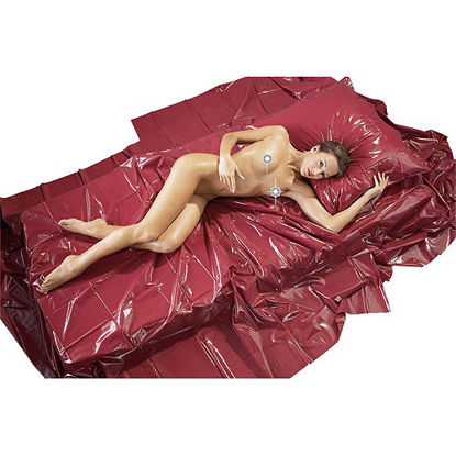 Picture of PVC Bed Sheet-Red