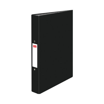 Picture of Staples 2 Ring Binder Recycled A4 275 Sheets Black 53445STAP