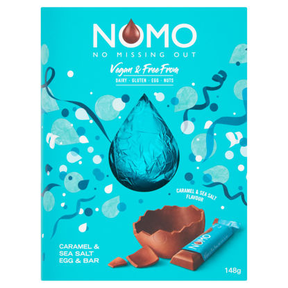 Picture of Nomo Free From Caramel & Sea Salt Chocolate Egg 148G