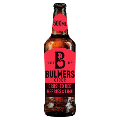Picture of Bulmers Crushed Red Berries & Lime Cider 500ml Bottle
