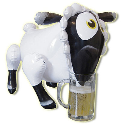 Picture of Lady Bah Bah Inflatable Sheep
