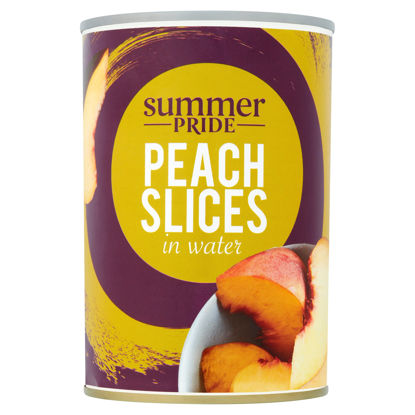 Picture of Summer Pride Peach Slices In Water 410G