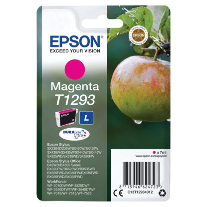Picture of Epson T1293 Magenta Ink Cartridge - C13T12934012