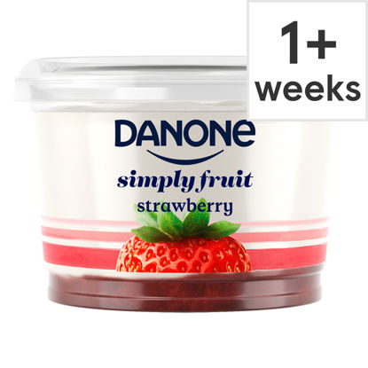 Picture of Danone Simply Fruit Strawberry Yogurt 450G