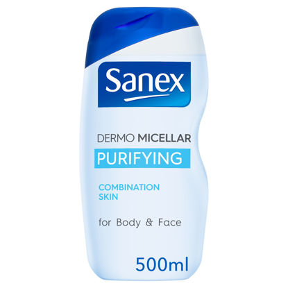 Picture of Sanex Micellar Purifying Shower Gel 500Ml