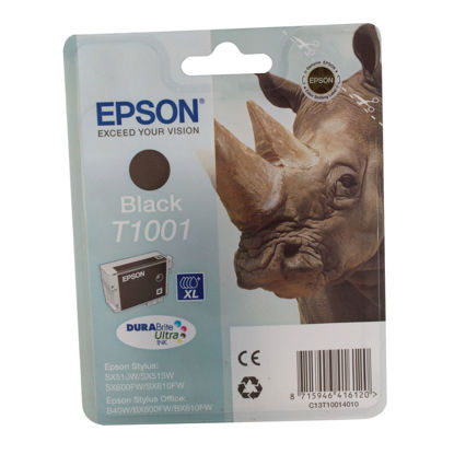 Picture of Epson T1001 Black Ink Cartridge - C13T10014010