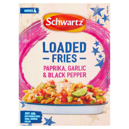 Picture of Schwartz Loaded Fries Paprika Garlic Pepper Southern Mix 20G