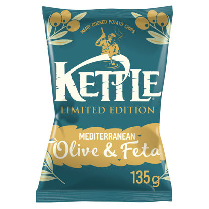 Picture of Kettle Chips Olive & Feta 135G