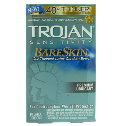 Picture of Trojan BareSkin Condoms 10 Pack
