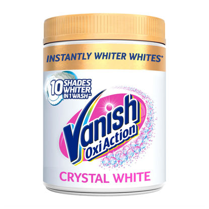 Picture of Vanish Oxi Action Crystal White Powder Fabric Stain Remover + Whitener 470g